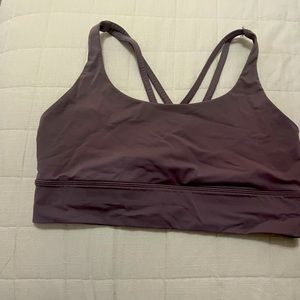Lululemon purple sports bra size L